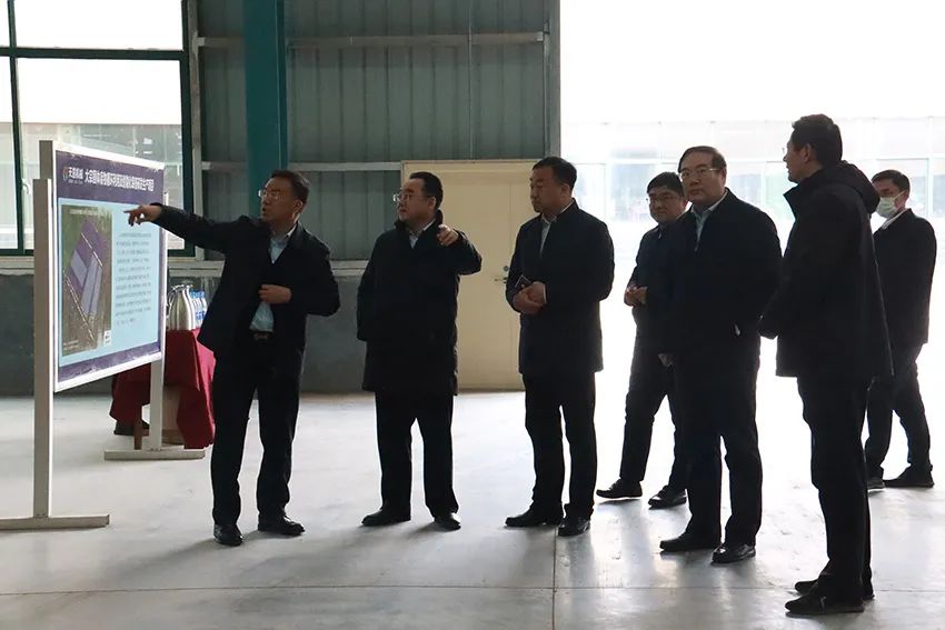 濟寧市委常委，市政府副市長、黨組副書記王宏偉蒞臨天意機械調(diào)研大宗固廢項目